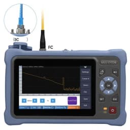 مینی OTDR نوکر مدل Novker NK4000D | دستگاه تست فیبر نوری 12 کاره FTTx 1