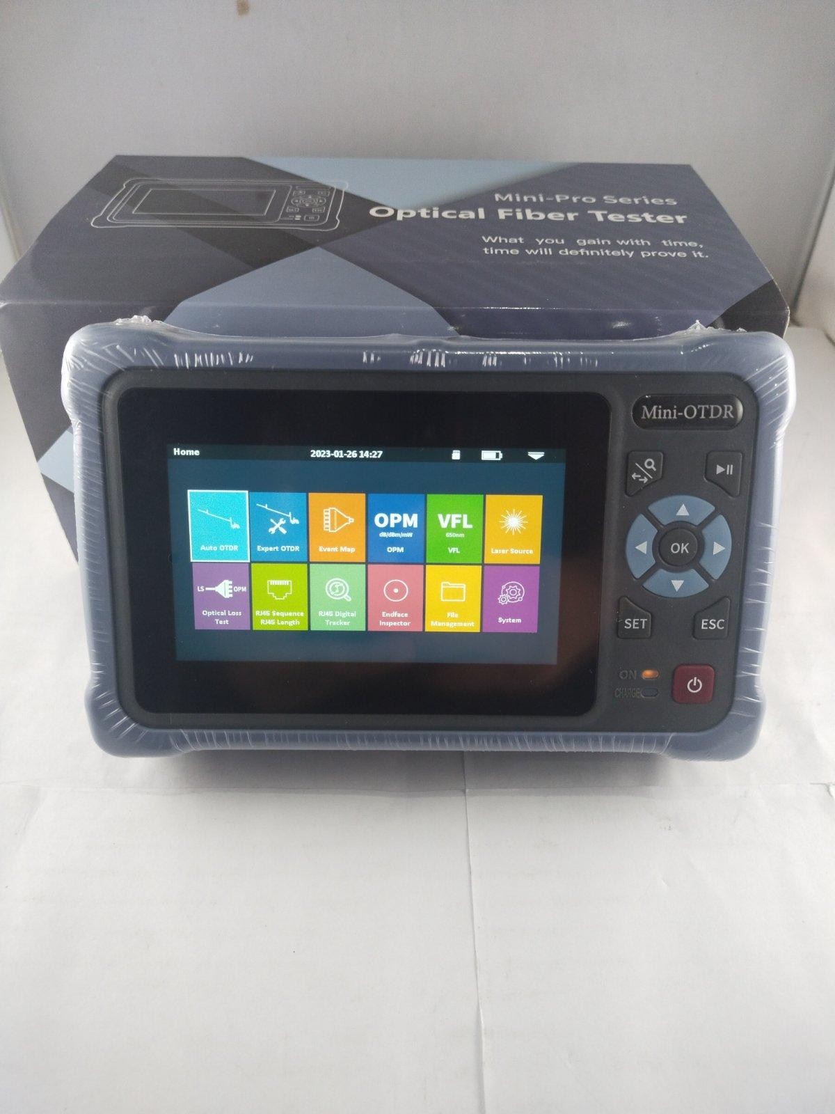 مینی OTDR نوکر مدل Novker NK4000D | دستگاه تست فیبر نوری 12 کاره FTTx - تصویر 4